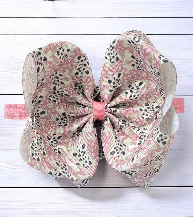 Printed Headband Bows