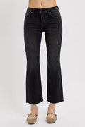 Black Cropped Jeans