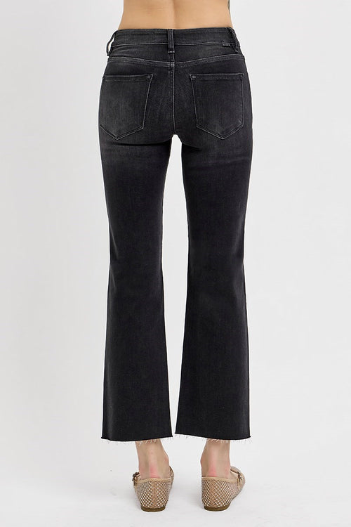 Black Cropped Jeans