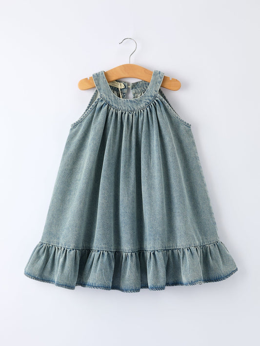 Girls Danny Denim Dress