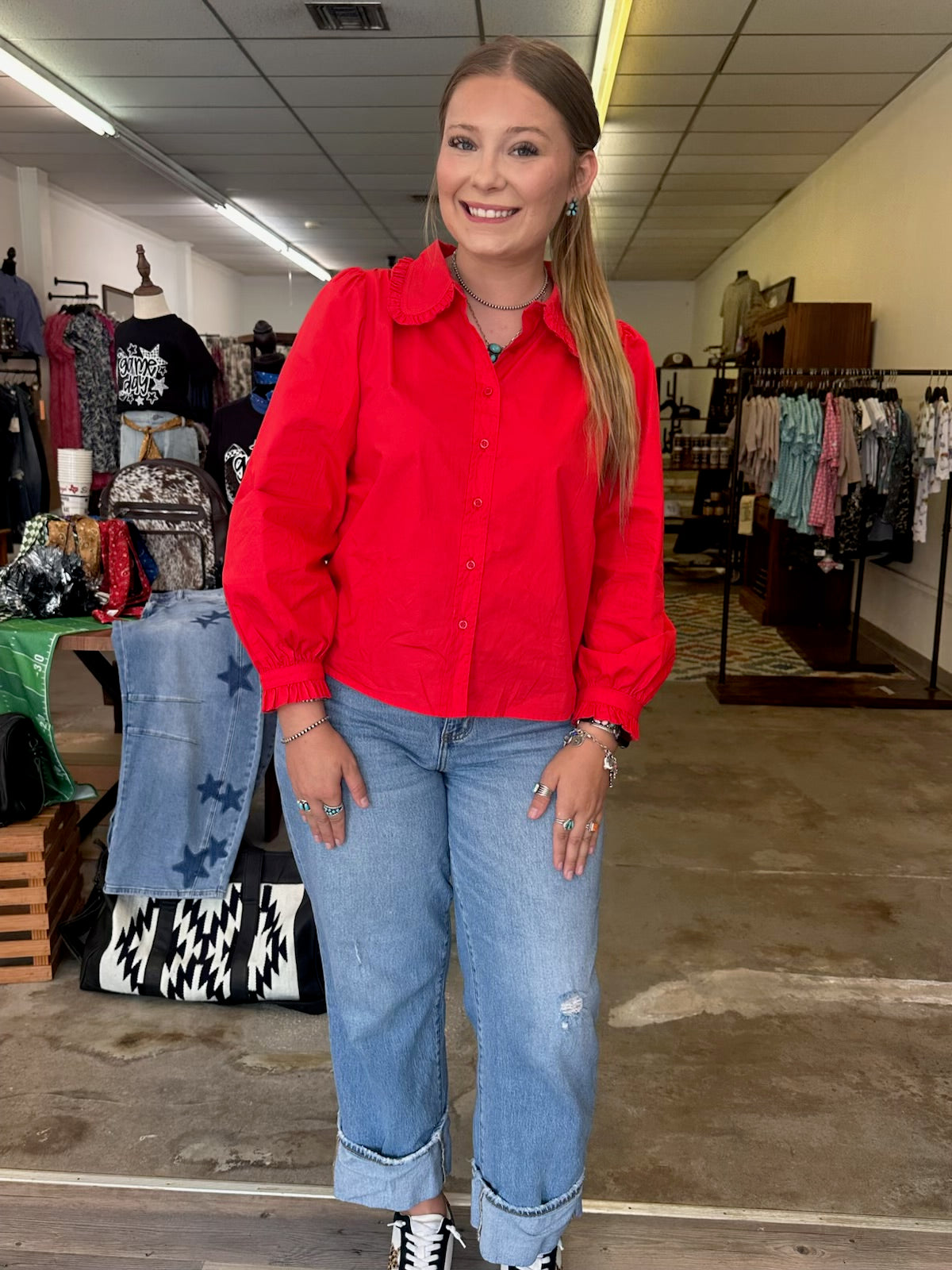 Classy Girl Button Down