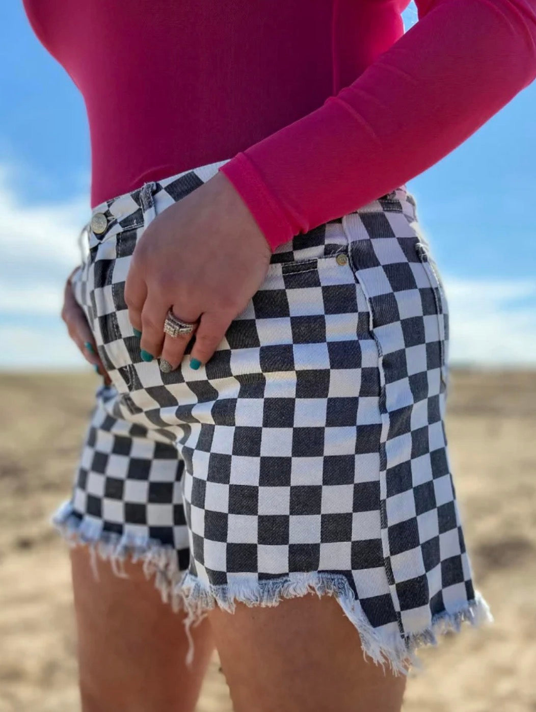 Round The Track Shorts