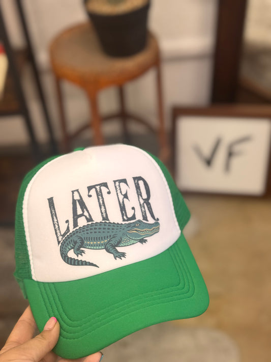 Later Gator Trucker Hat