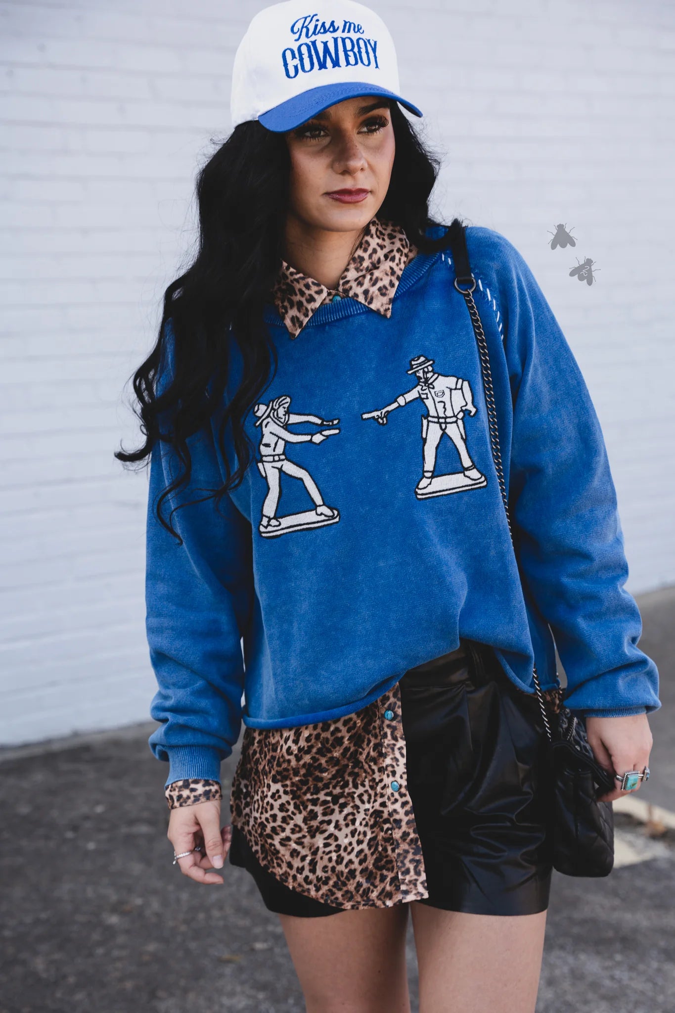 Cobalt Cowboy Sweater