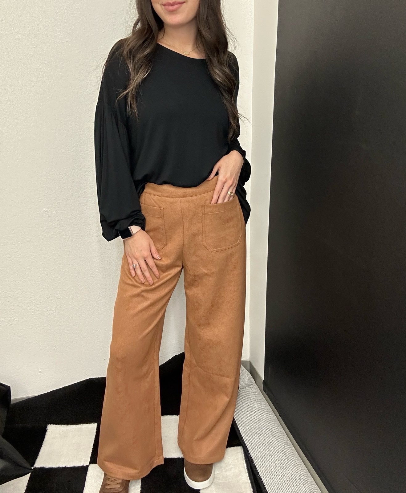 Carrie Suede Pants