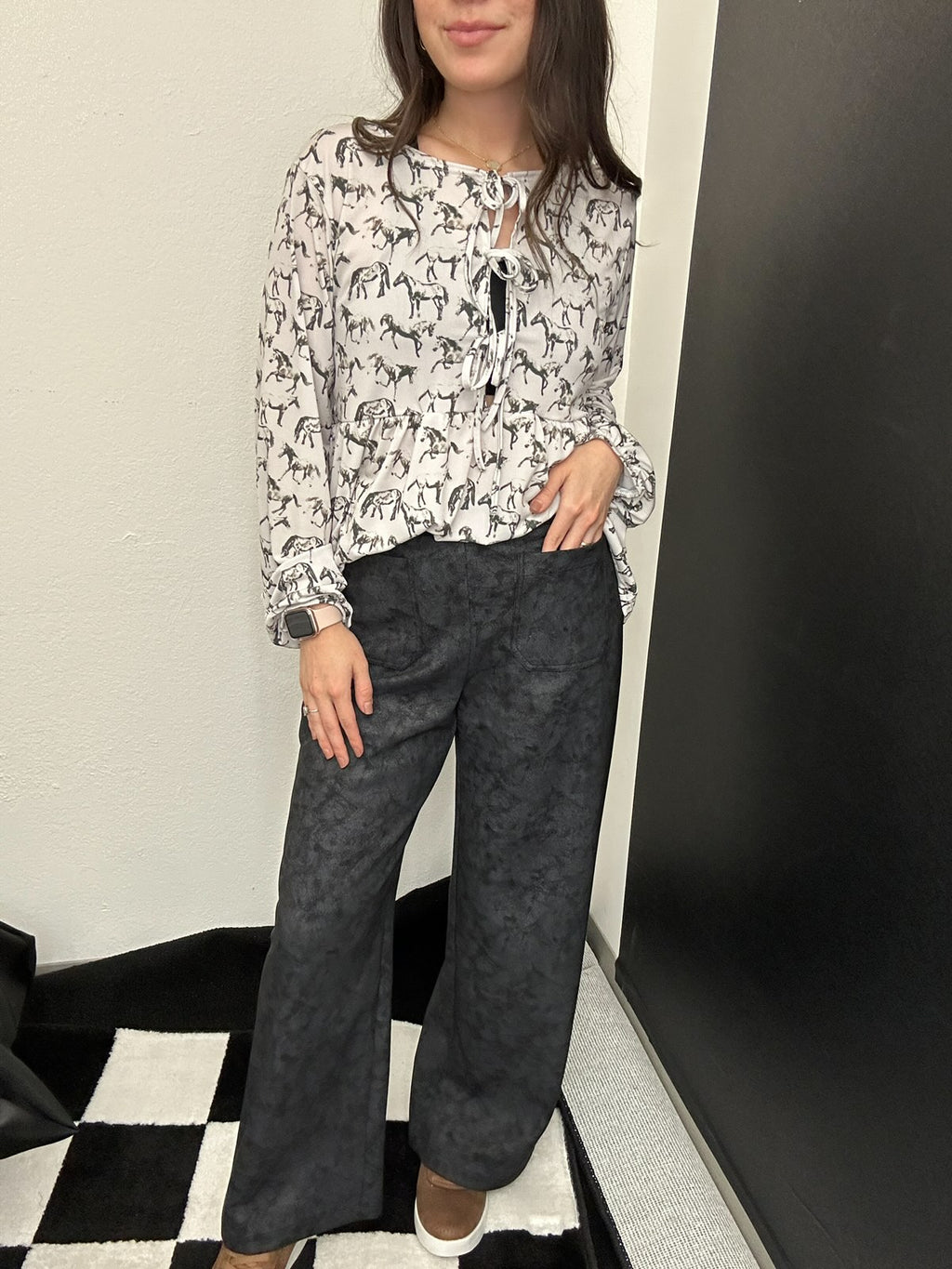 Carrie Suede Pants