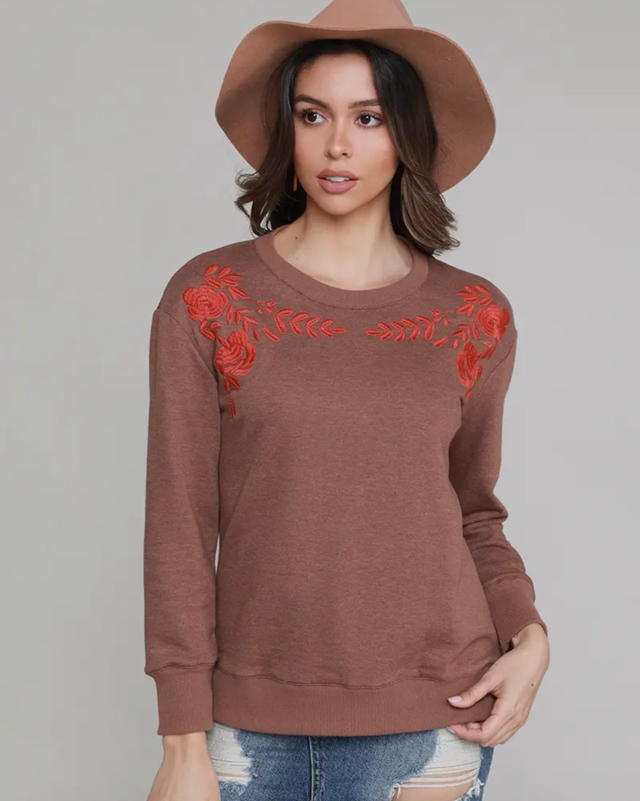 Chilly Embroidered Sweater