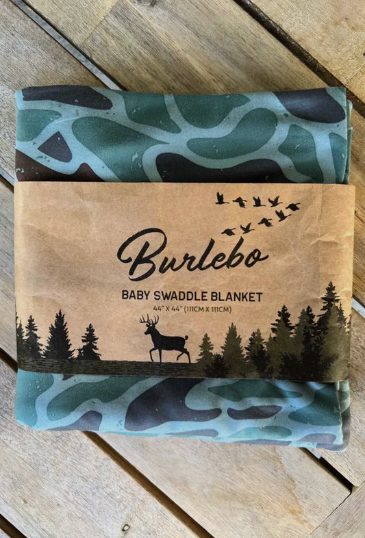 Burlebo Camo Swaddle