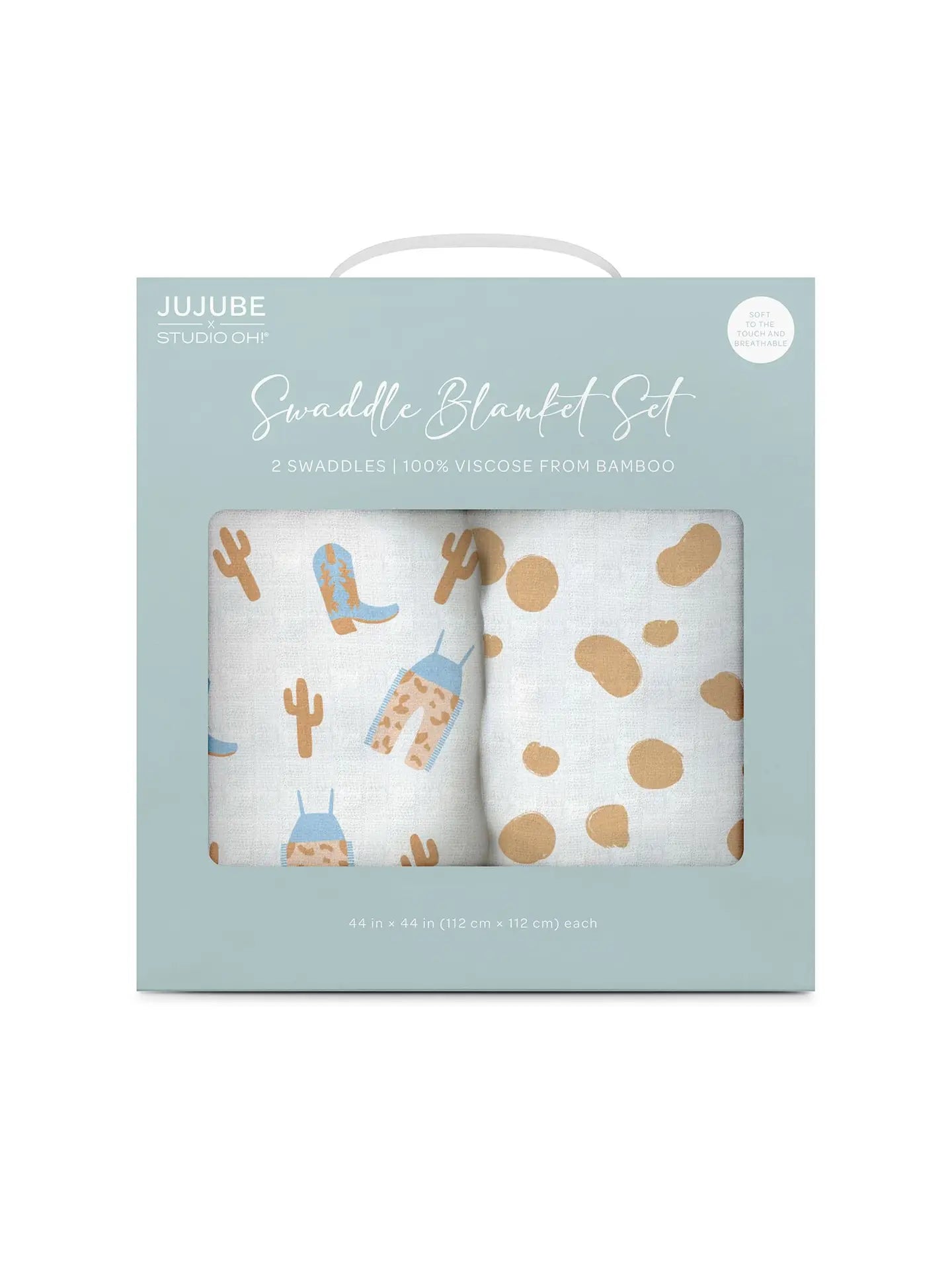 Howdy Partner Swaddle Set