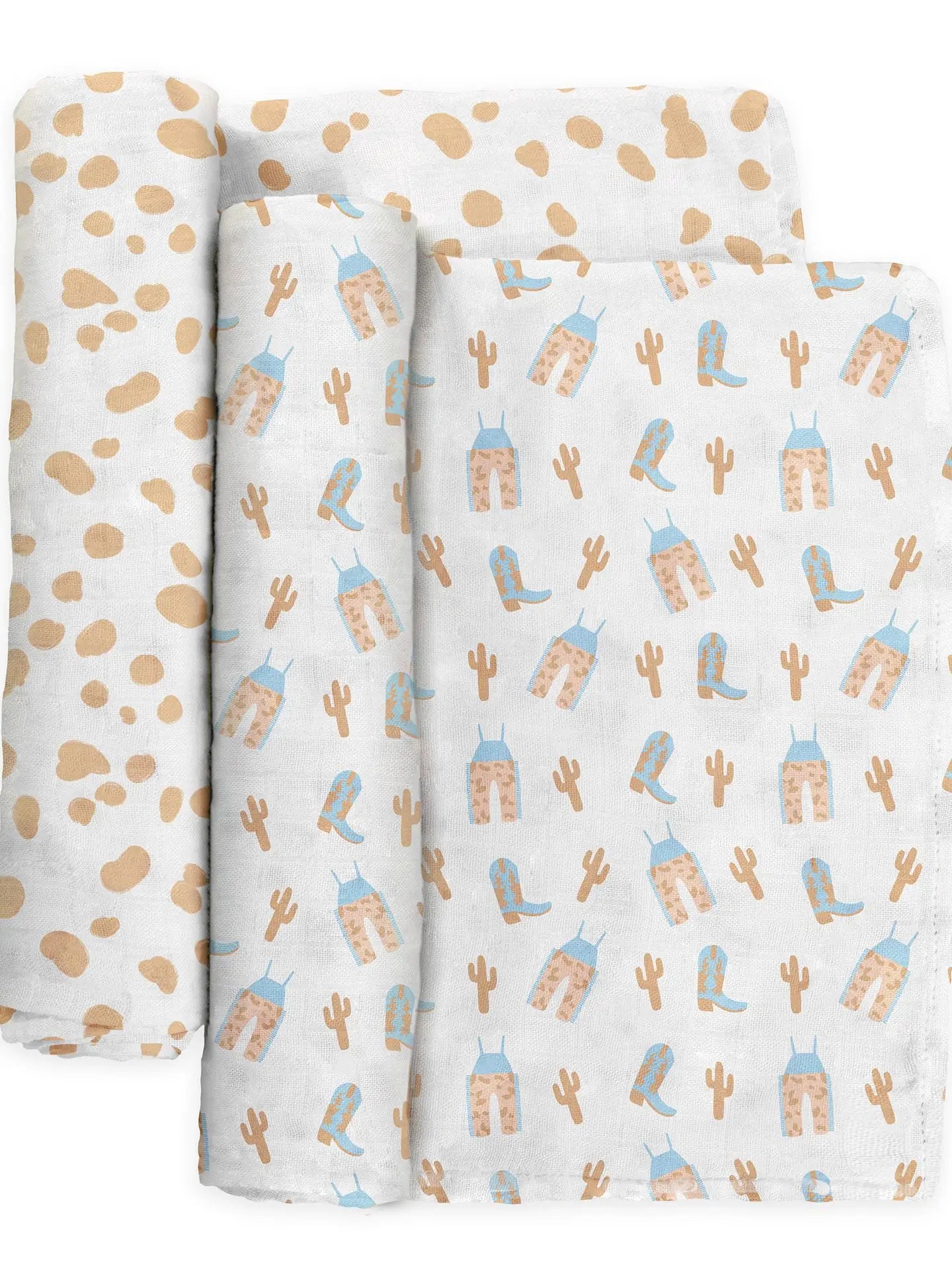 Howdy Partner Swaddle Set