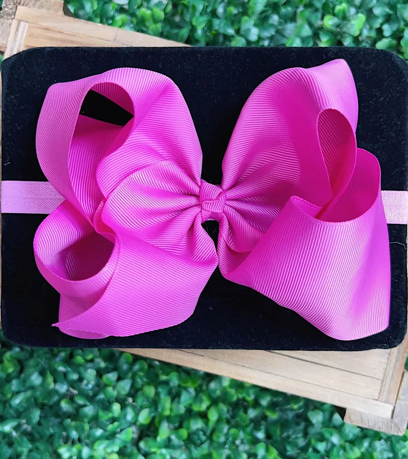 6.5"HEADBAND BOW