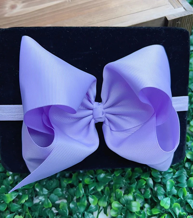 6.5"HEADBAND BOW