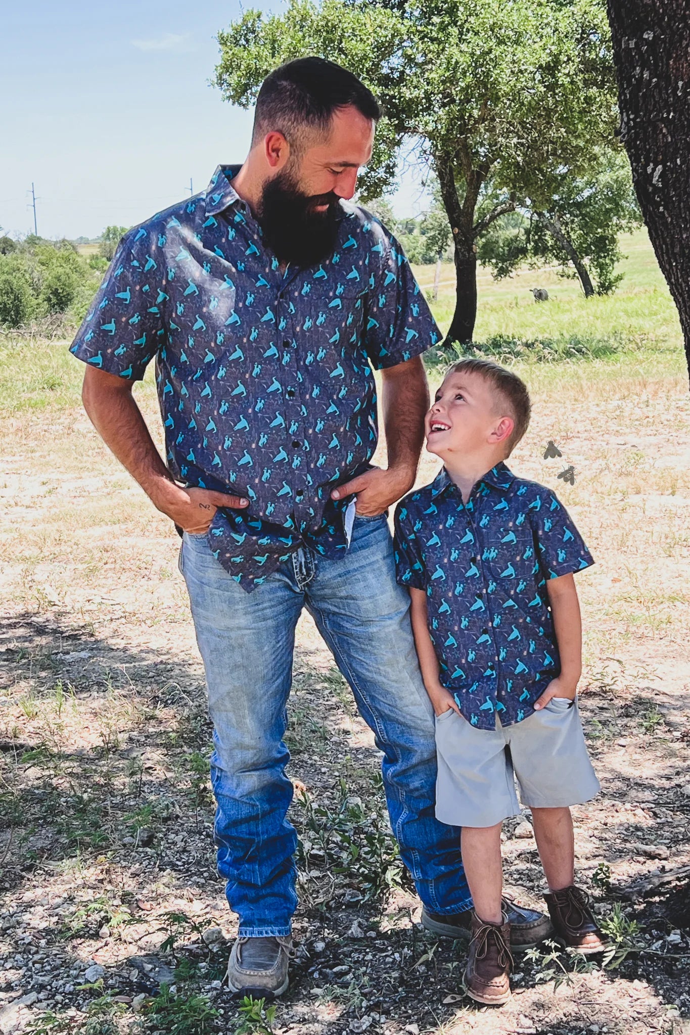 Cosmic Cowboy Button Down