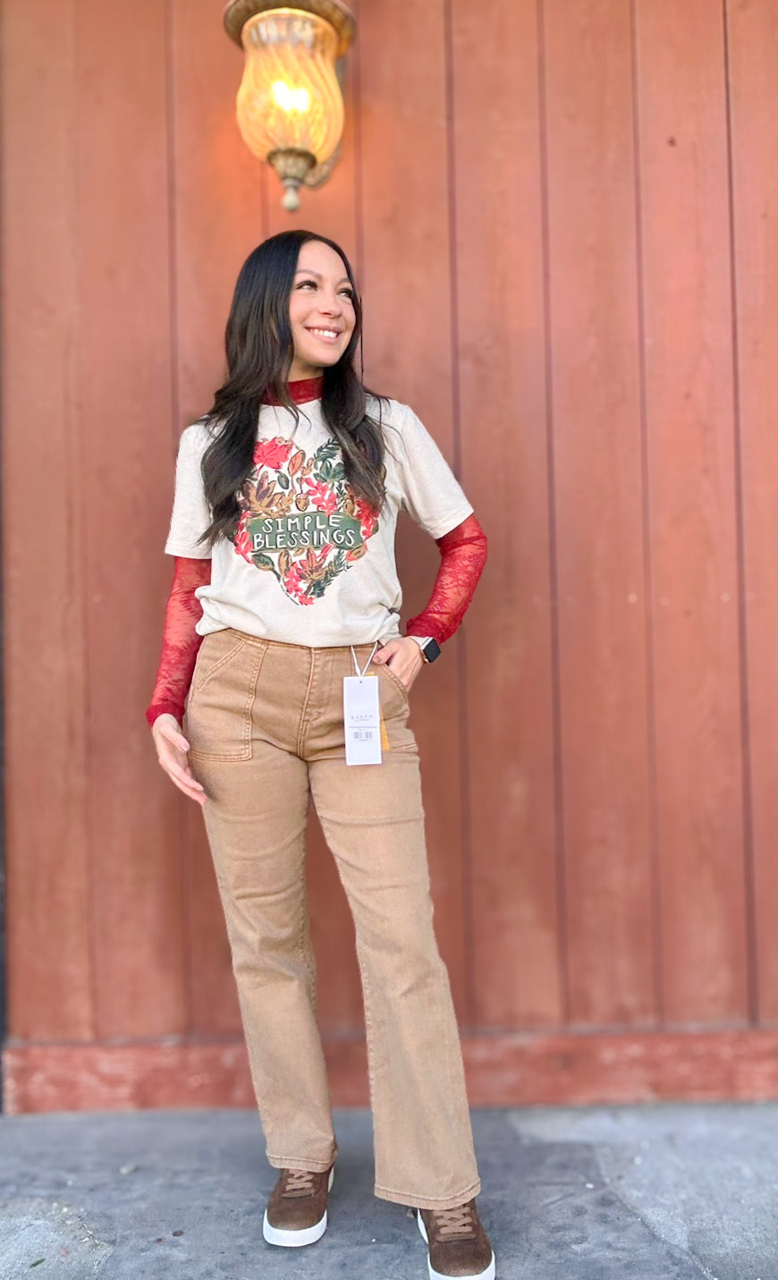 Coco High Rise Ankle Pants