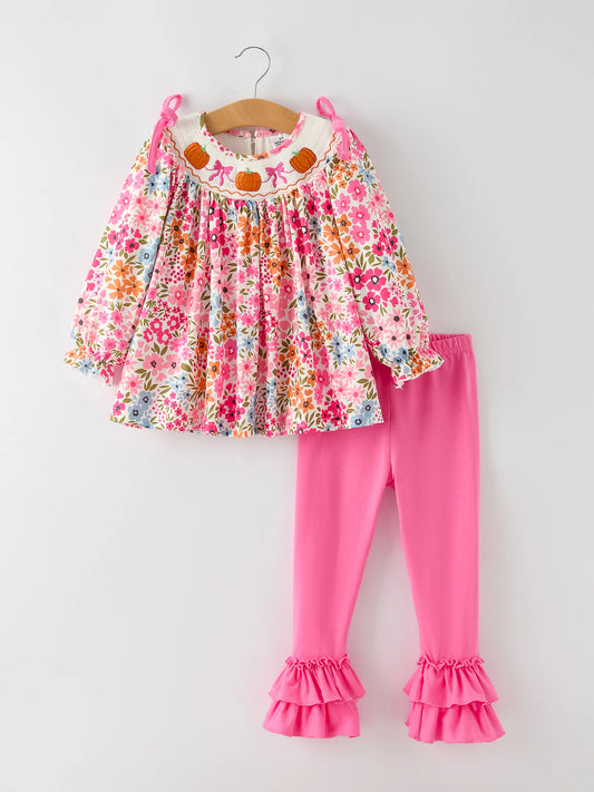 Pumpkin Ruffle Set