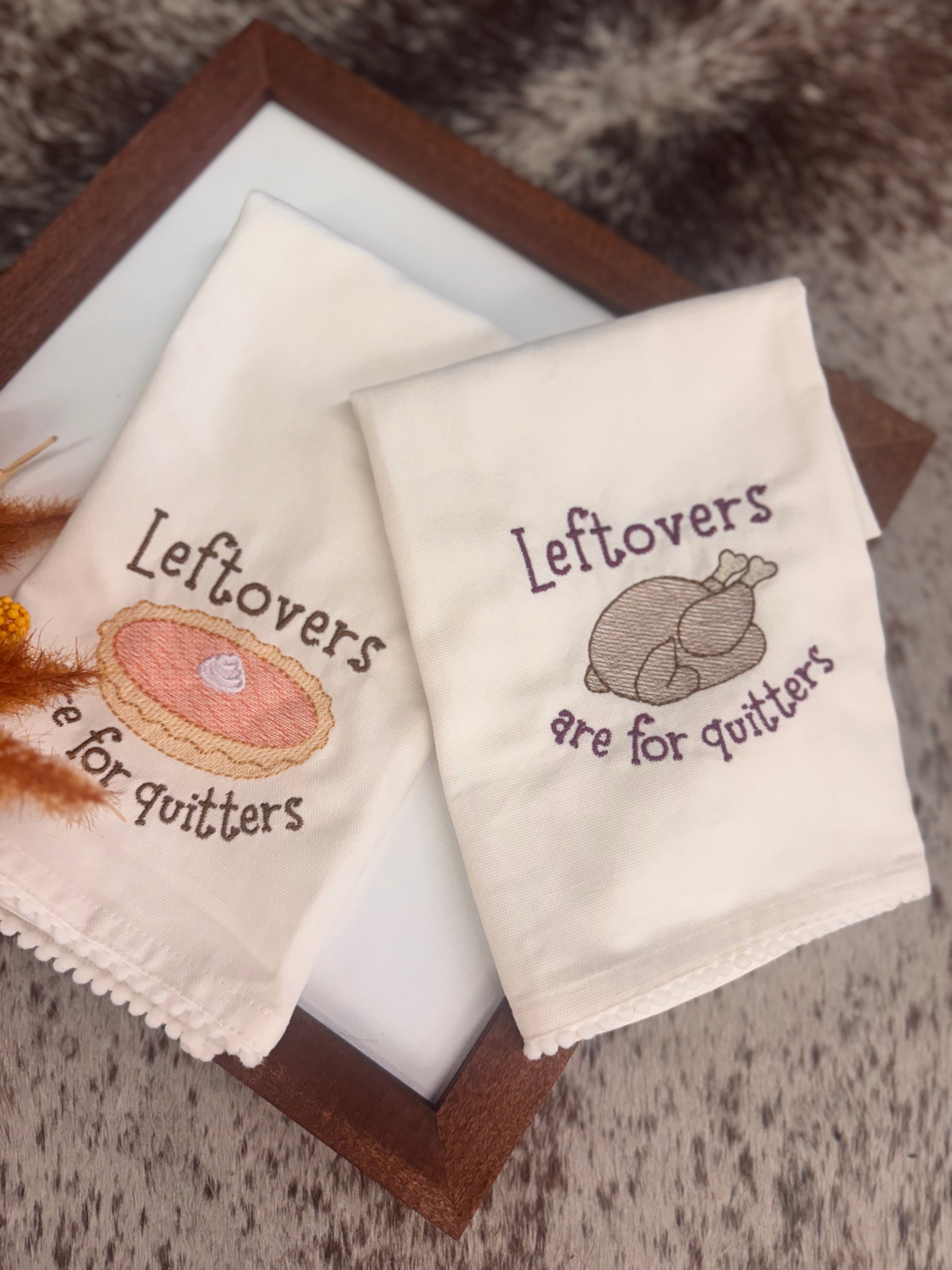 Leftovers Tea Towel