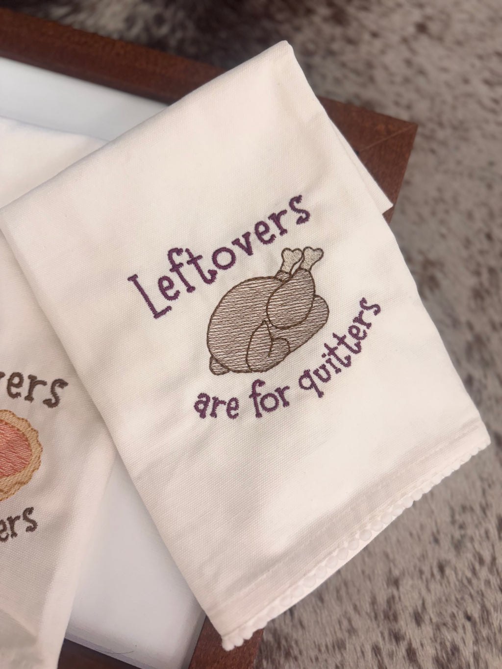 Leftovers Tea Towel