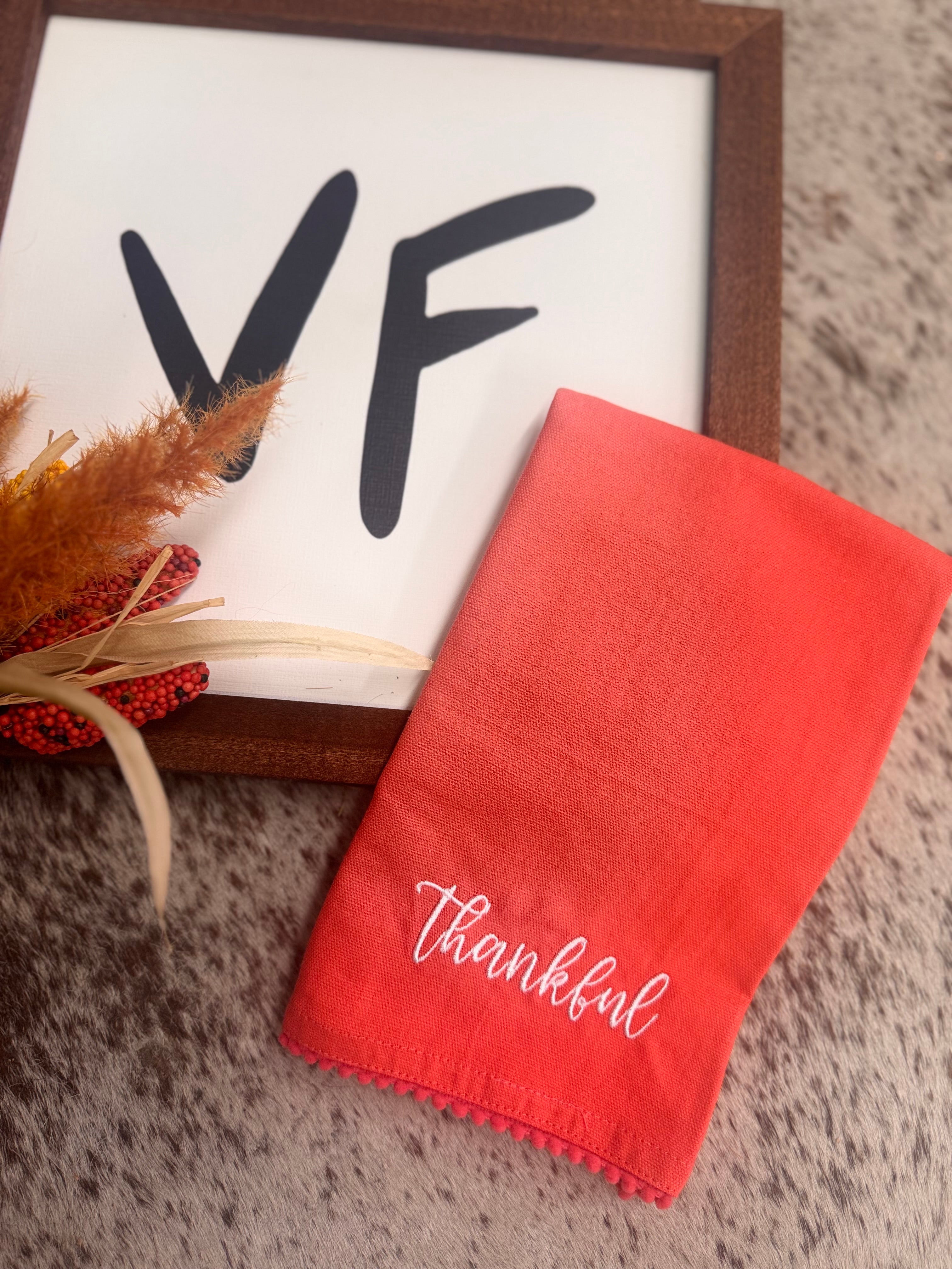 Thankful Tea Towel