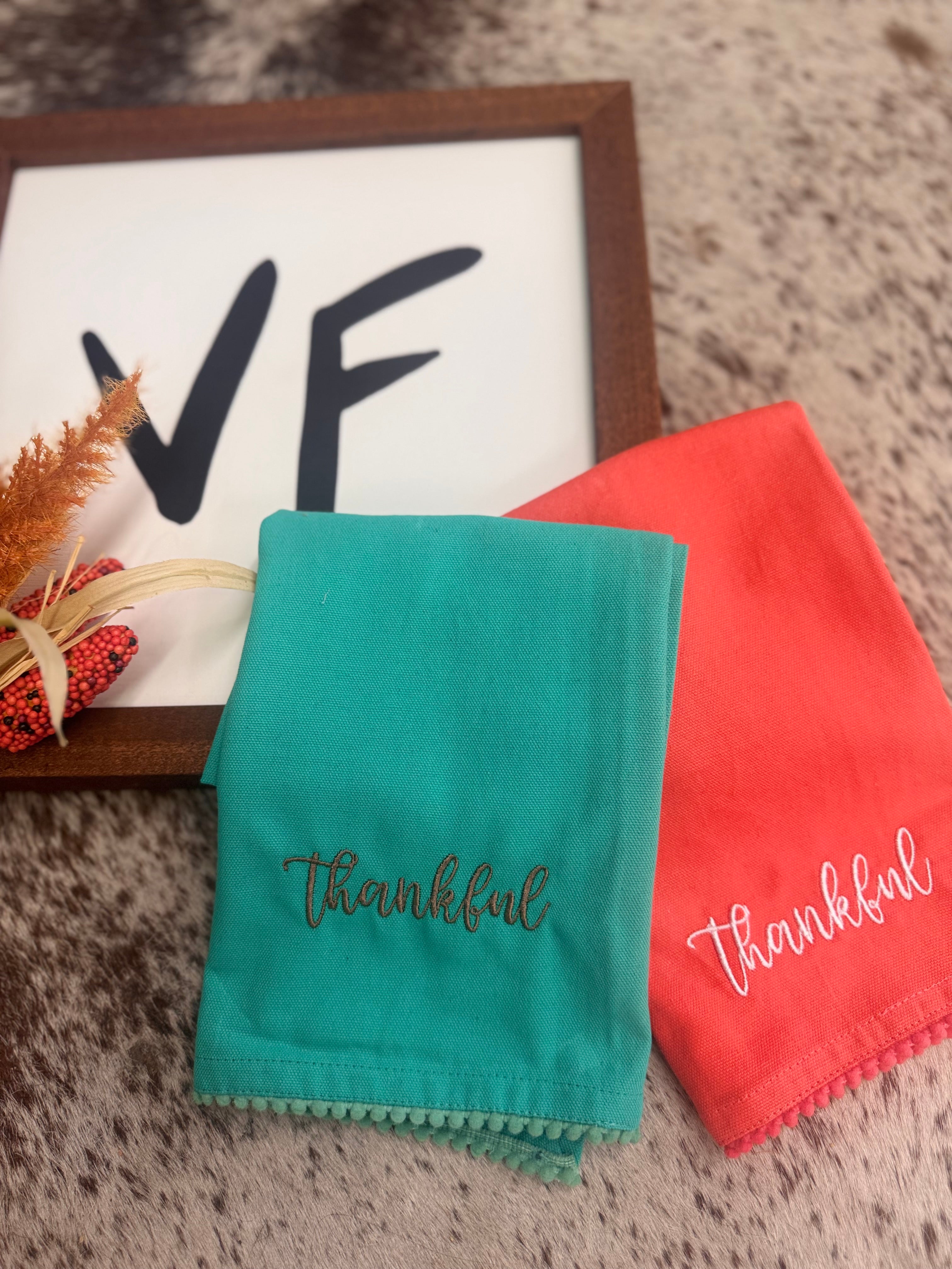 Thankful Tea Towel