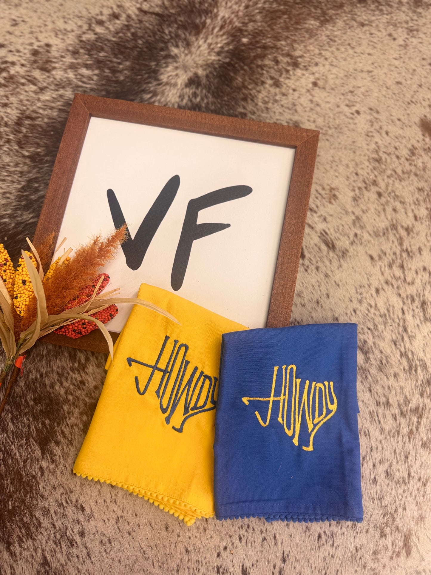 TAMUK Howdy Tea Towel