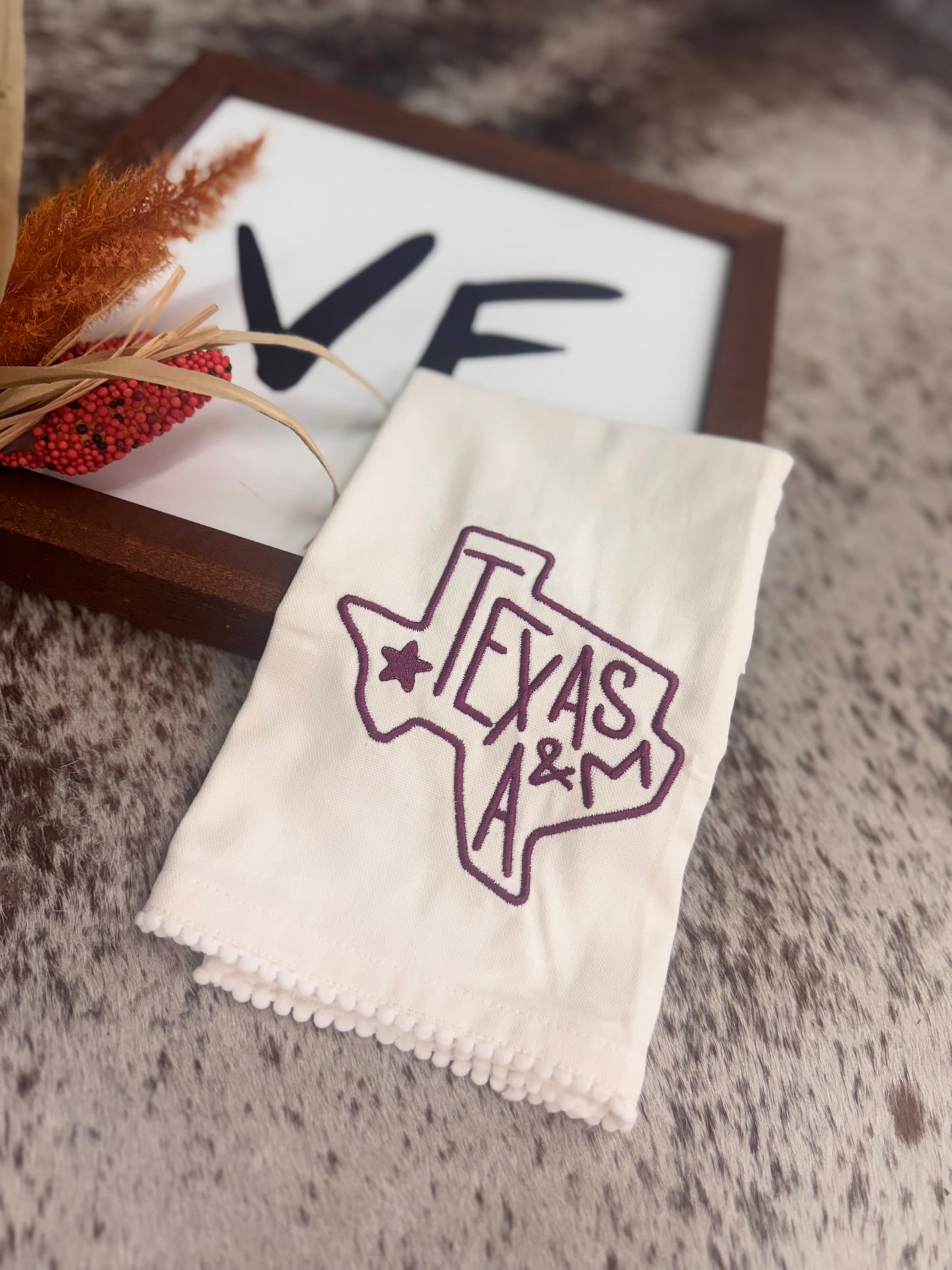 Texas A&M Tea Towel