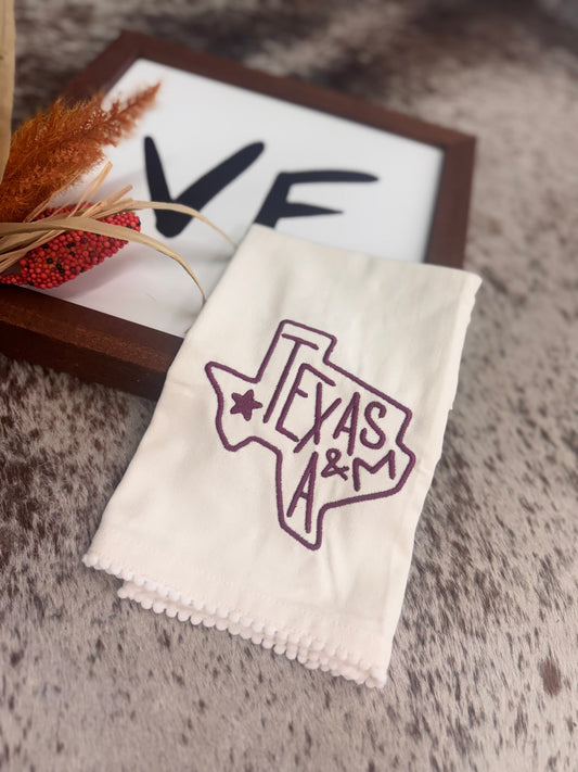 Texas A&M Tea Towel