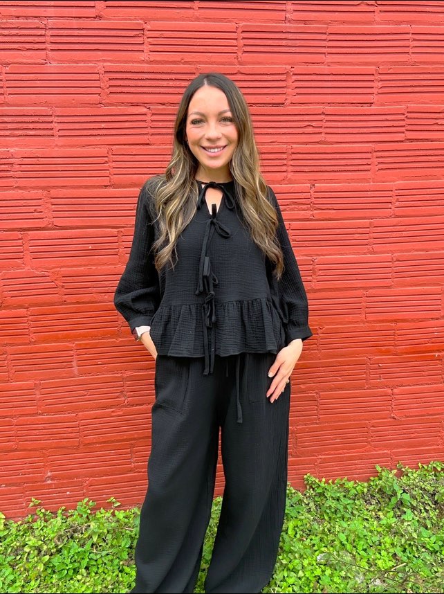 Black Bow Lounge Set