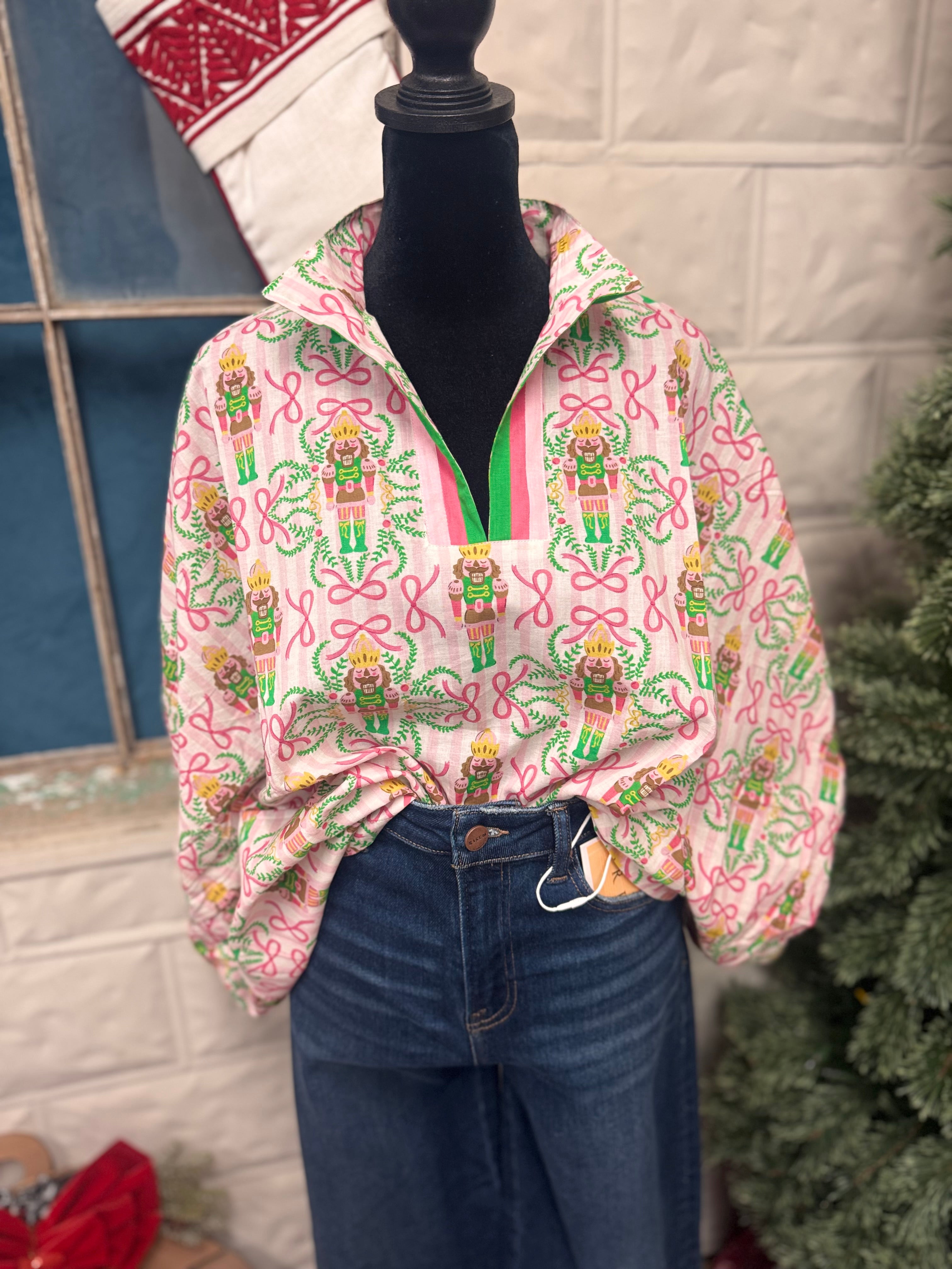 The Tori Nutcracker Top