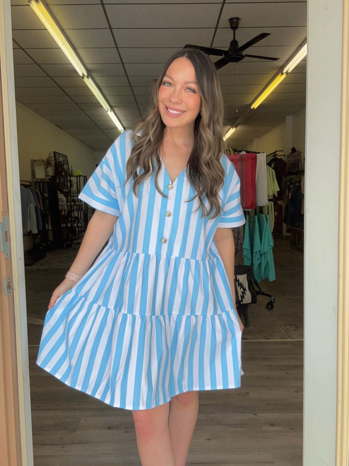 Sunny Days Dress - Blue