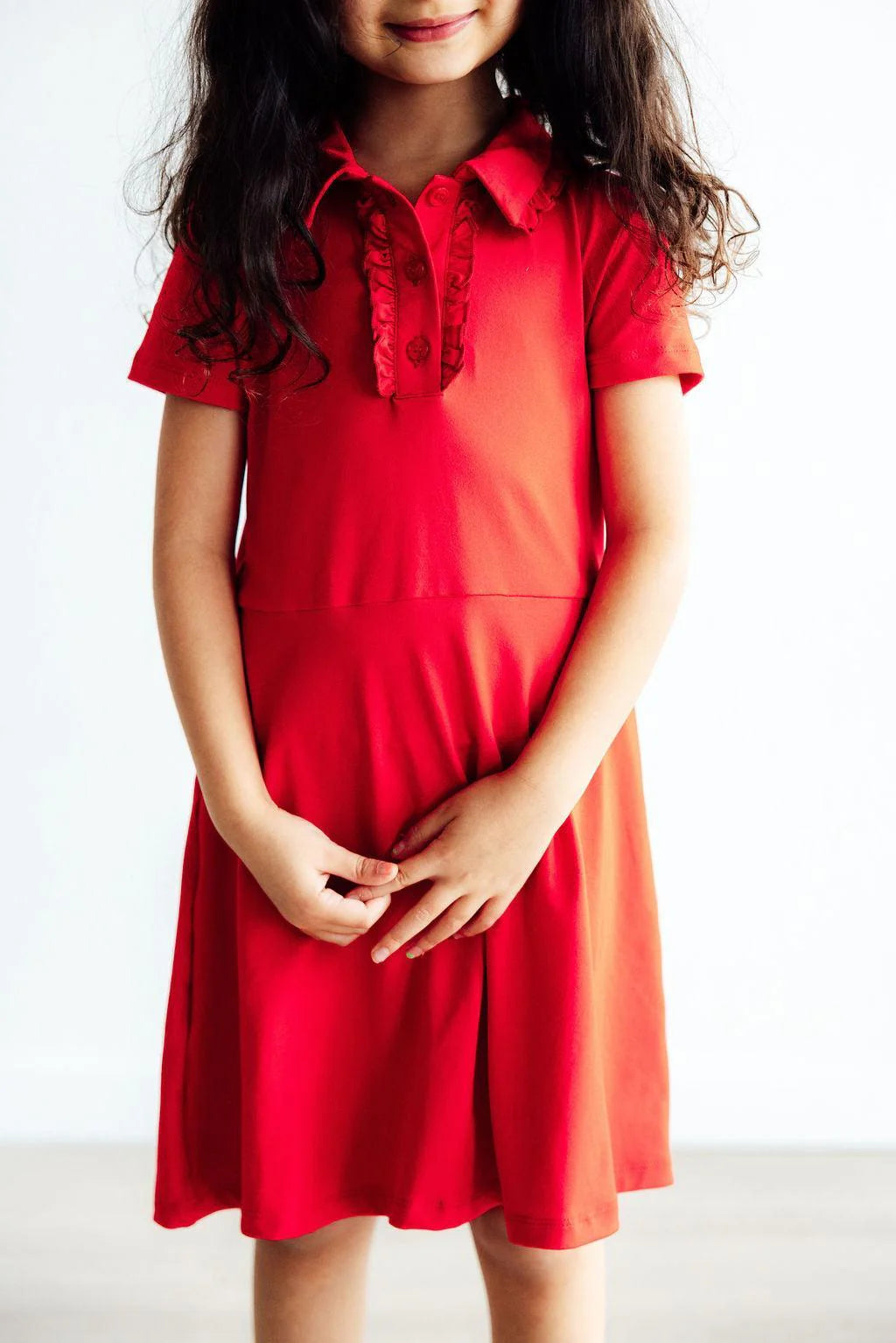 Red Girls Polo