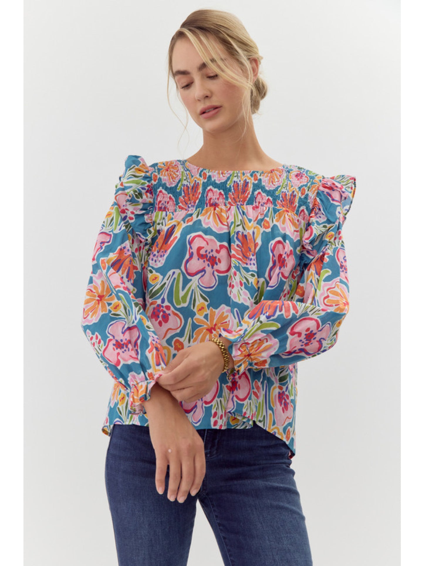 Eve Floral Blouse