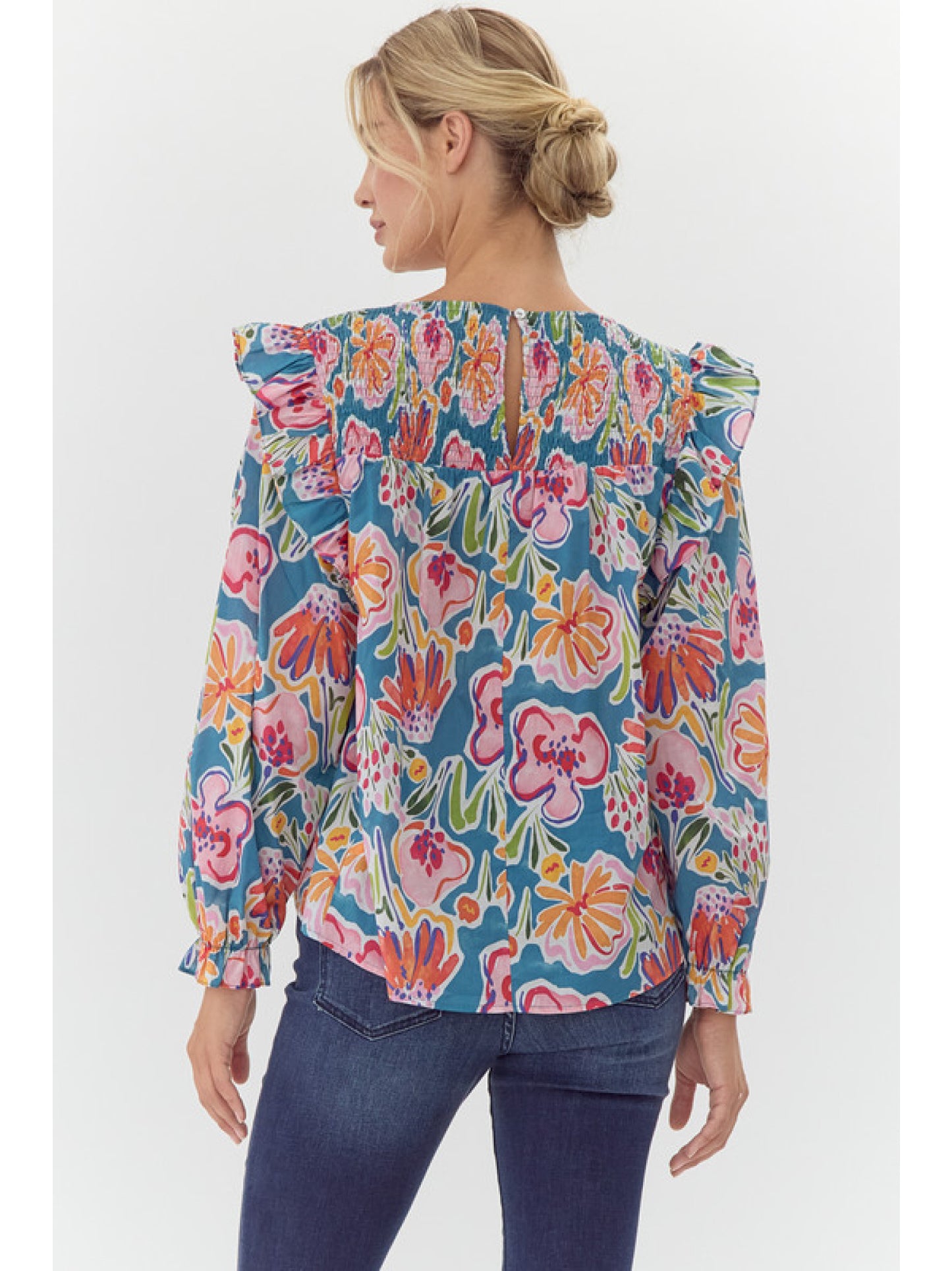 Eve Floral Blouse