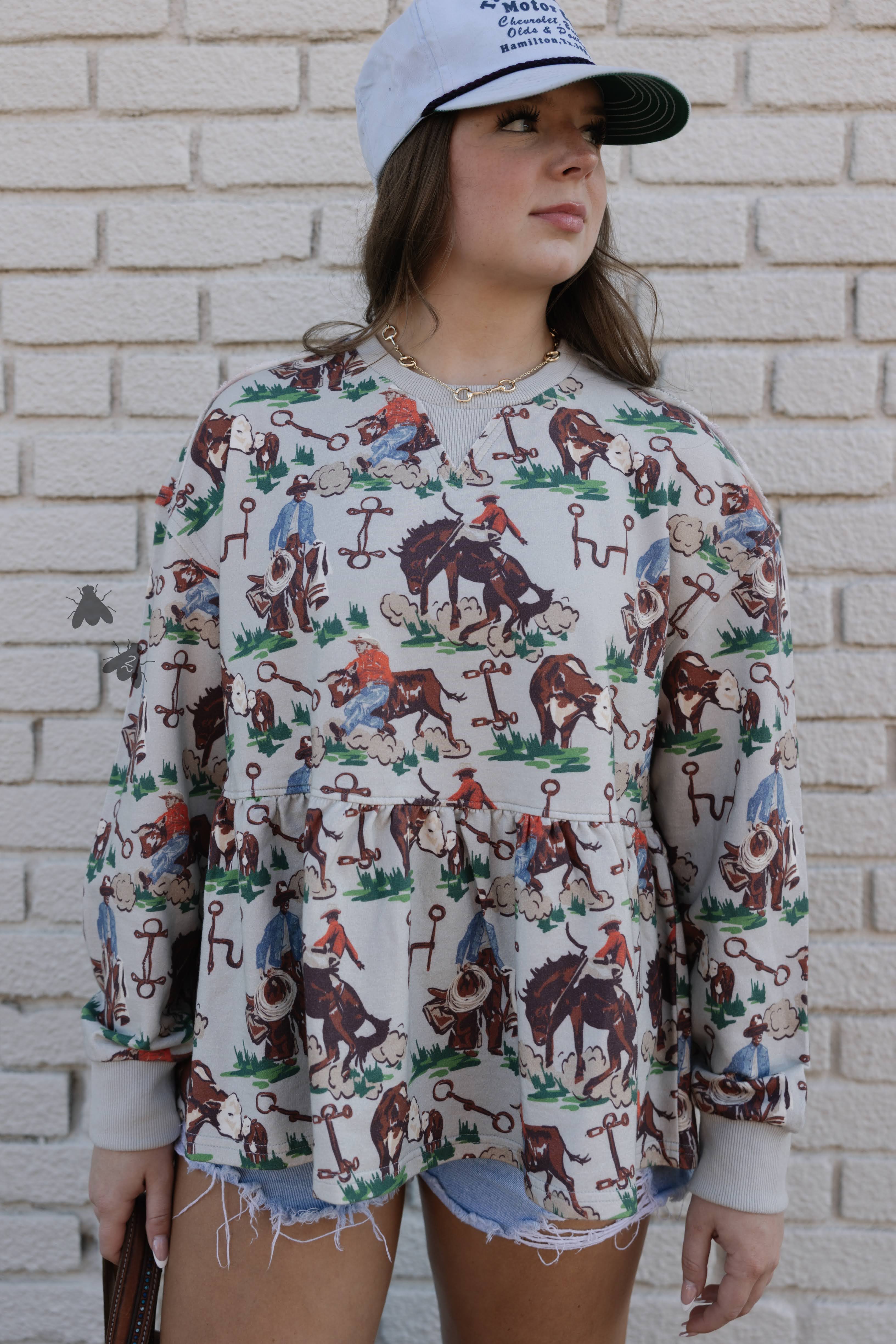 Cowhand Things Top