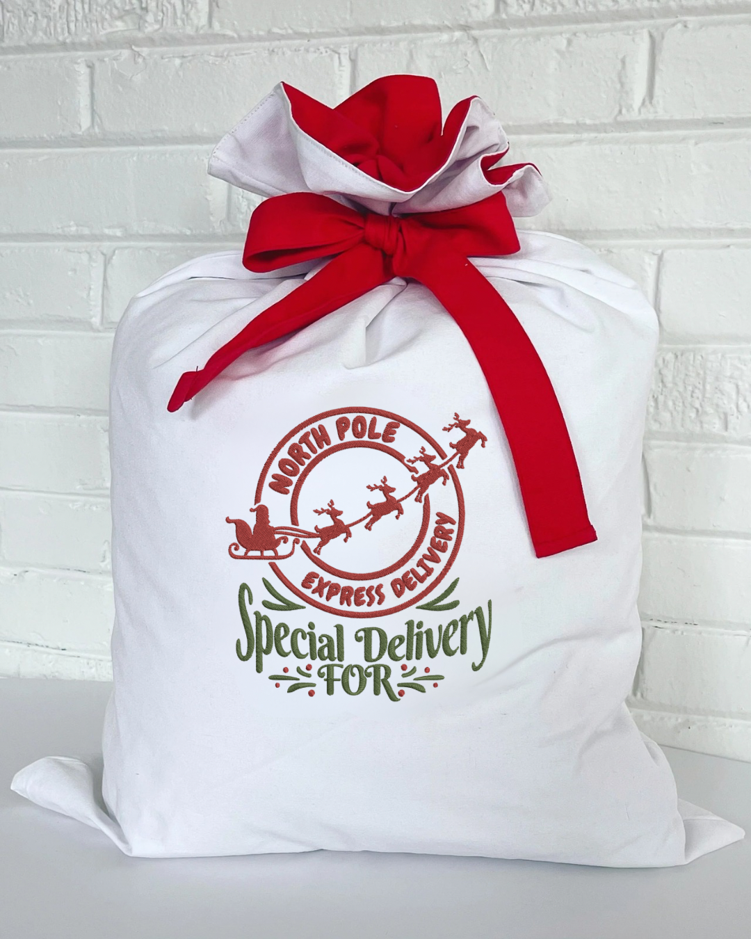 Custom Santa Sacks