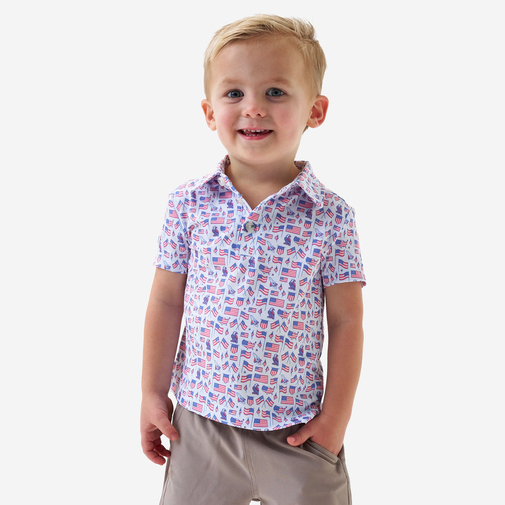 Old Glory Youth Polo