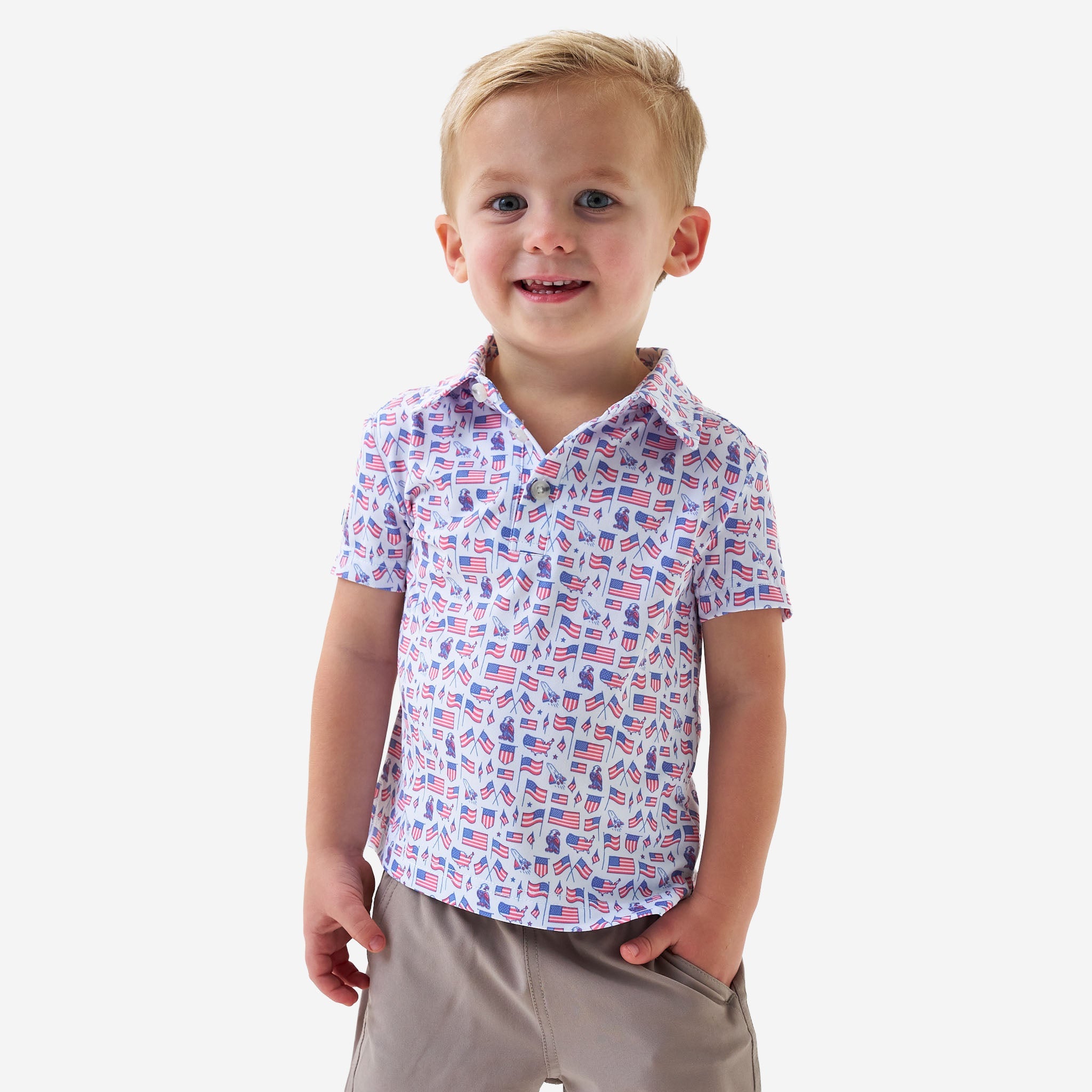 Old Glory Youth Polo