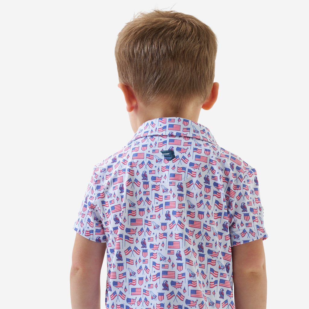 Old Glory Youth Polo